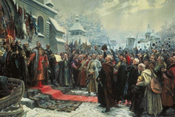 Як козаки русскому царю присягали