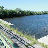В Балашове восстановят пешеходный мост через реку Хопер