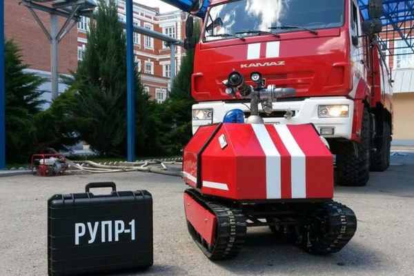 Оригинальный робот-пожарный разработан саратовскими учёными