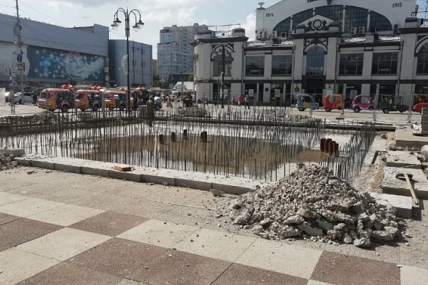 Саратовский градоначальник остался без воды в фонтане