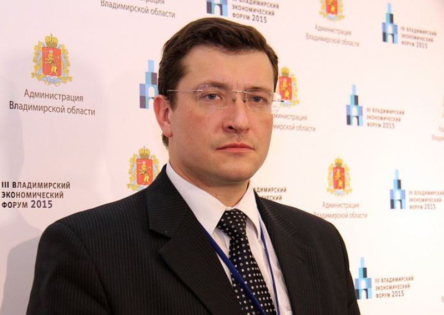 А это молодой технократ, новый губернатор Нижегородской области Глеб Никитин