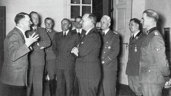 Гитлер был очень рад согласию Запада на Раздел и захват Чехословакии