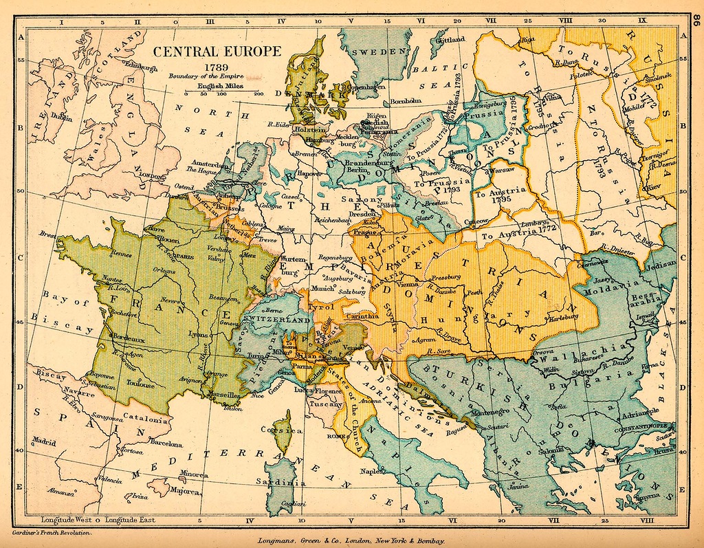 Карта несостоявшейся Европы