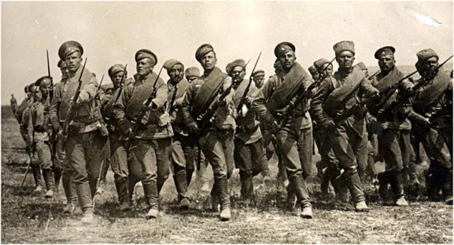 Русские солдаты в годы Первой мировой