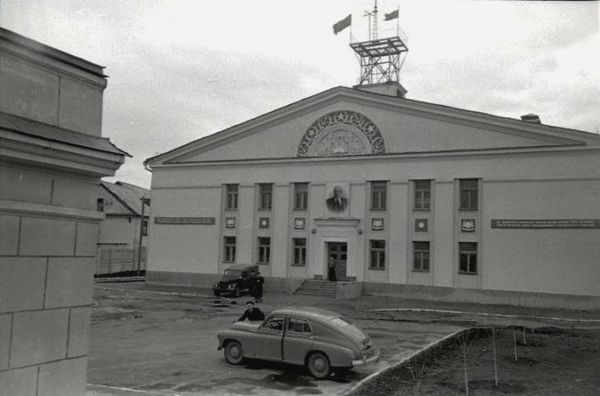 Саратовский телецентр в 1957 году