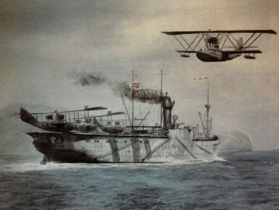 Авианосец и морская авиация в годы первой мировой