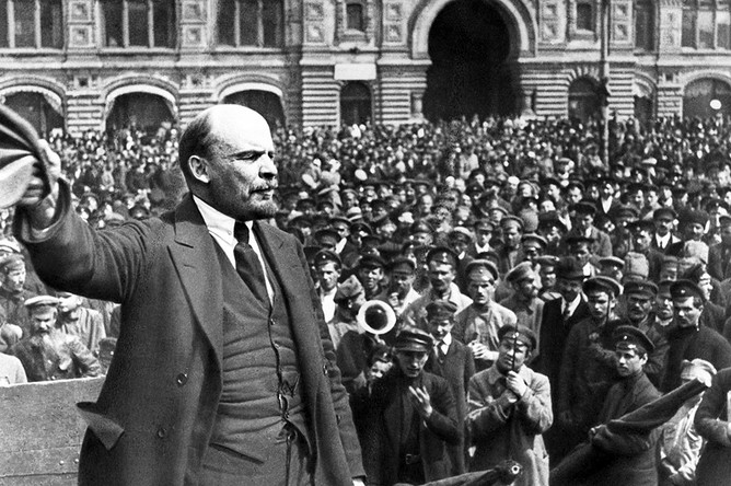 Ленин призывает к мировой революции