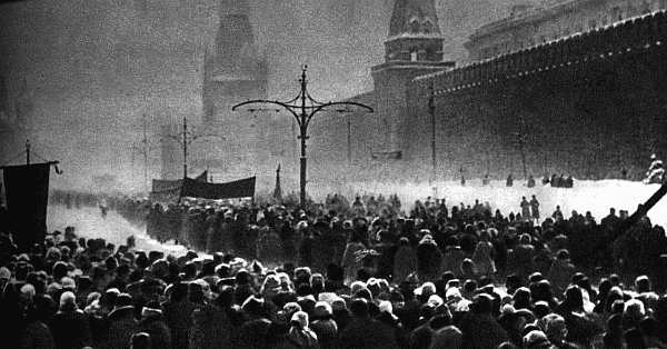 Москва, январь 1924 года. Похороны Ленина
