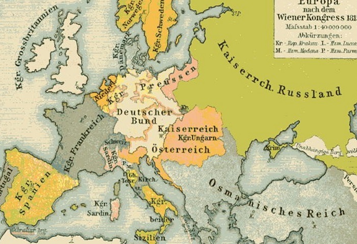Такой стала Европа после 1815 года