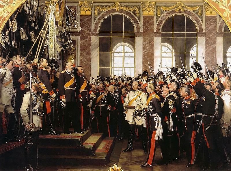 Возникновение Германской империи. Зеркальный зал Версальского дворца