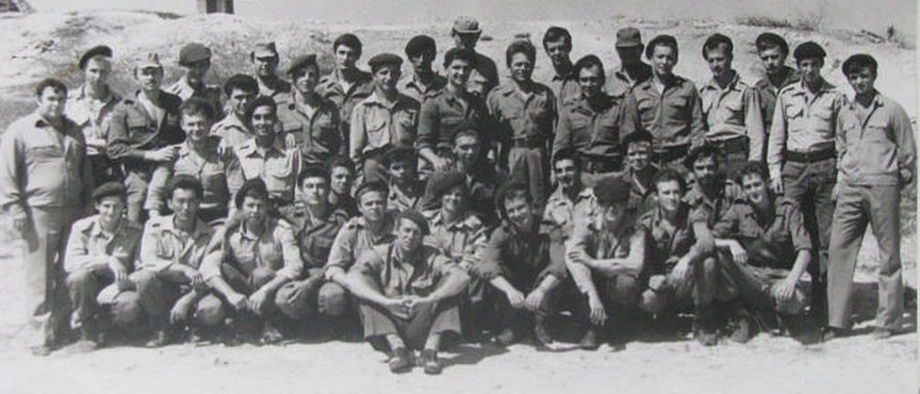 Группа советских специалистов в Сирии во время сирийско-израильской войны