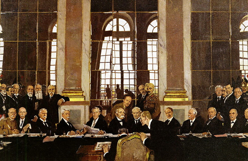 Заседание Парижской (Версальской) мирной конйеренции