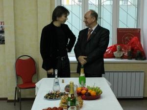 Рогожин и его друг Валерий Рашкин