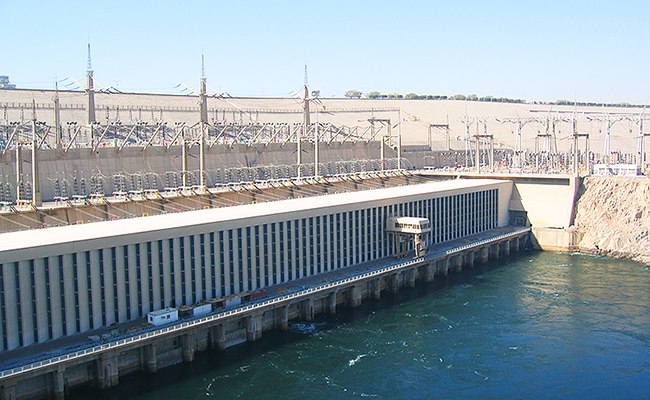 Асуанская ГЭС уникальное сооружение 